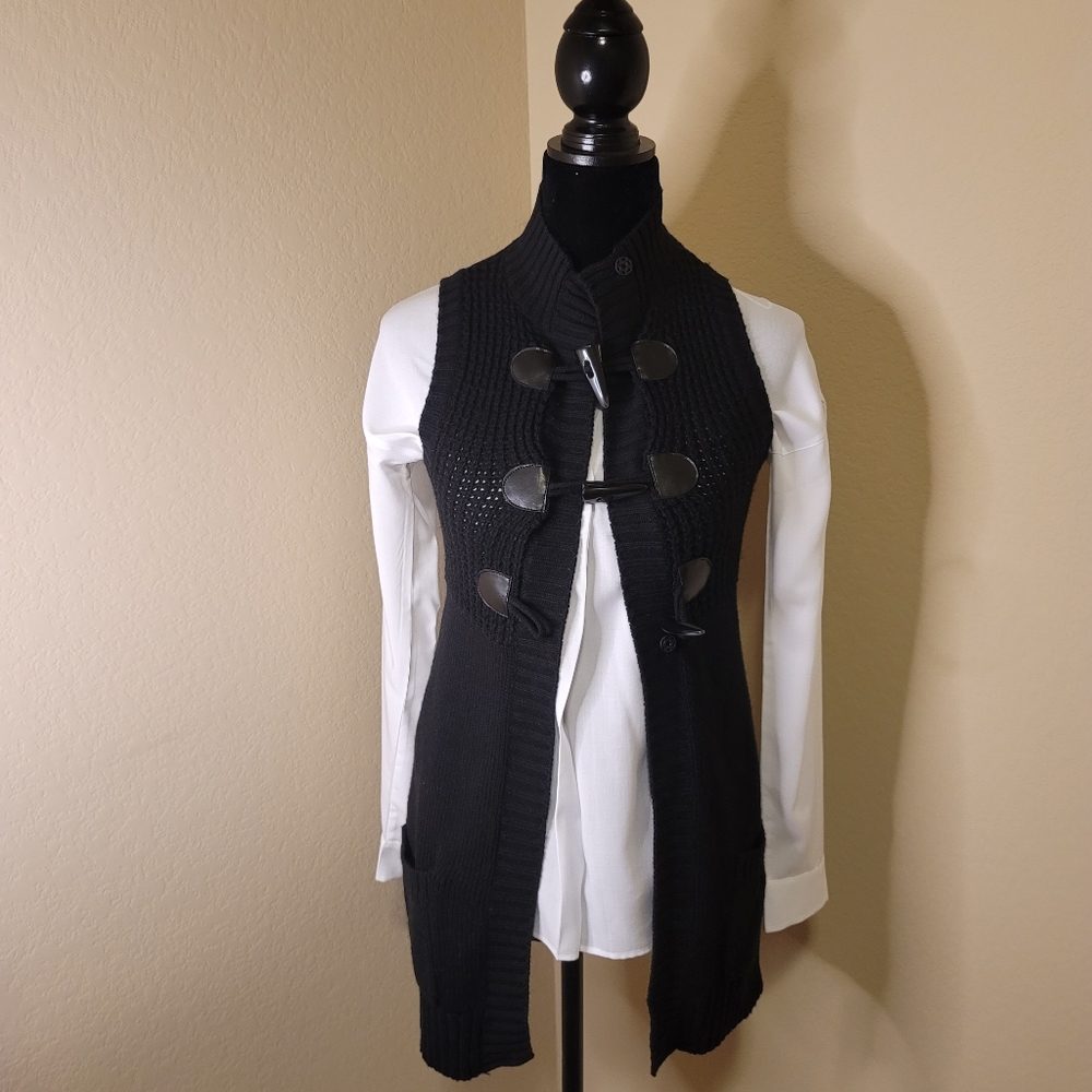 "Take Me Out" Black Cardigan